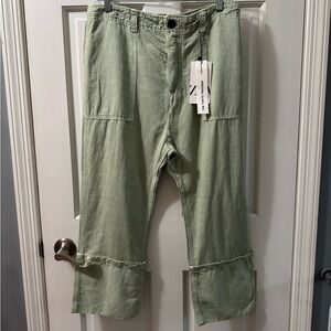 Zara “The Tokyo Trouser” Green (Size:M)
